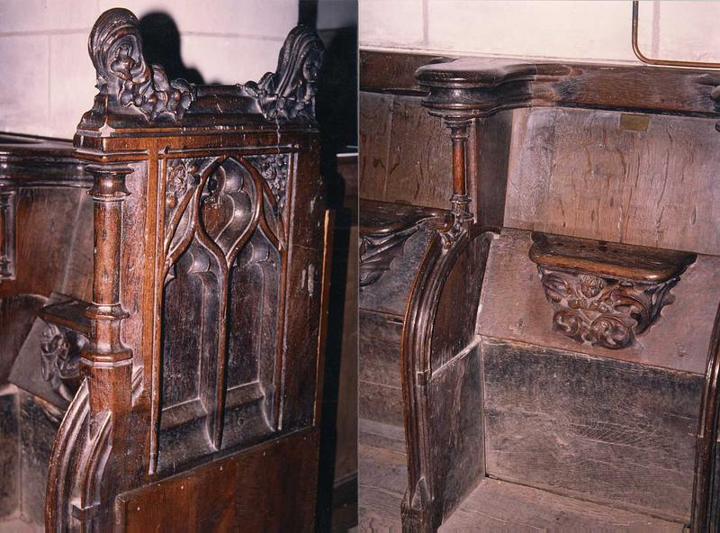 stalles, vue partielle