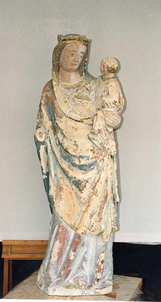 statue : Vierge à l'Enfant, vue générale