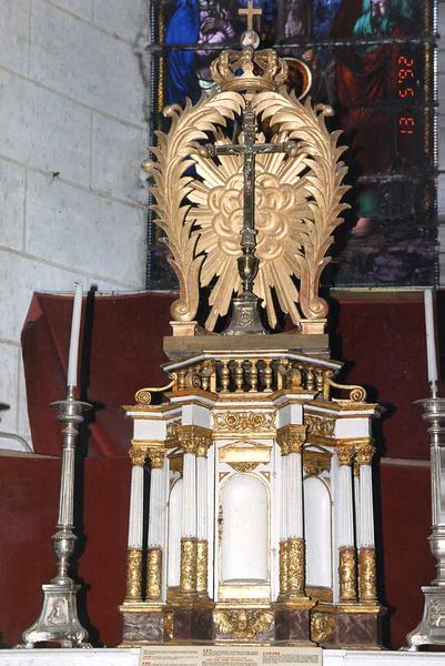 Tabernacle et exposition du Saint Sacrement