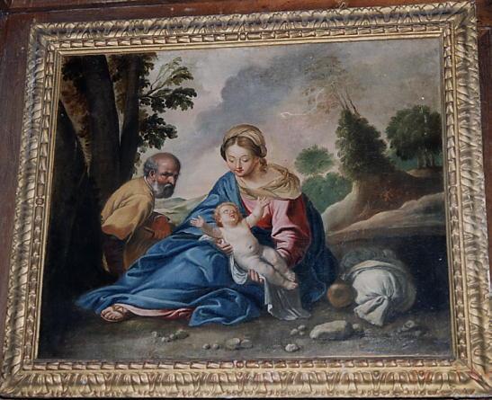 tableau : la Sainte Famille, vue générale