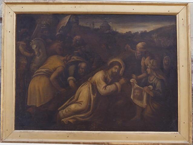 tableau : Jésus et Sainte Véronique, vue générale