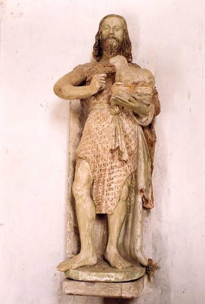 statue : saint Jean-Baptiste, vue générale