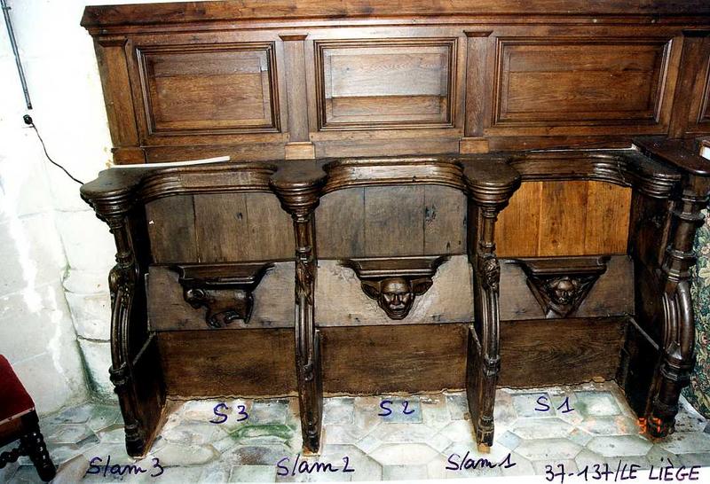 stalles, vue partielle