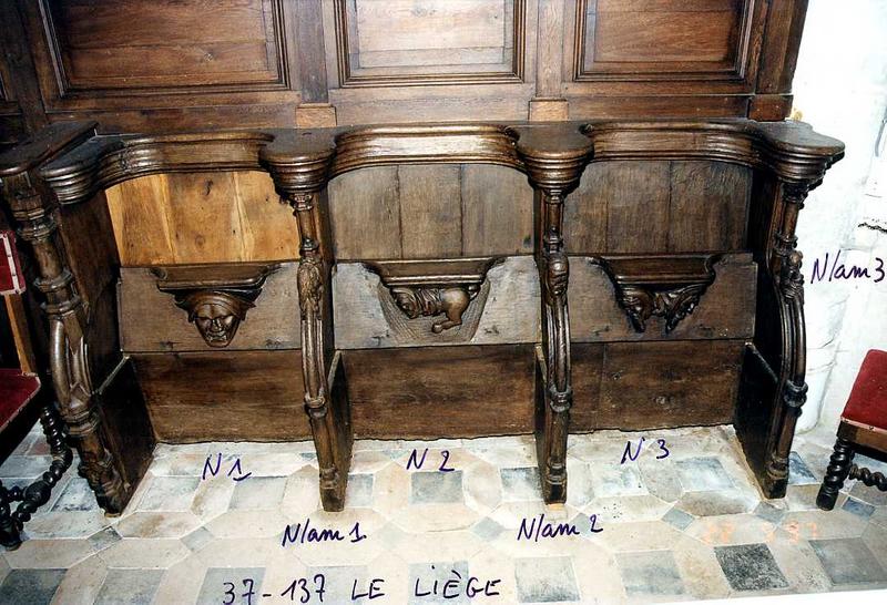 stalles, vue partielle