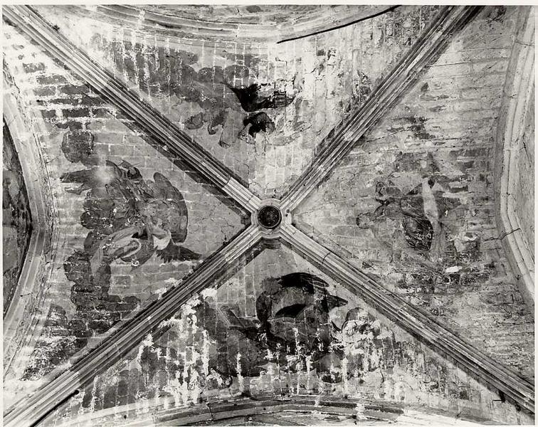 peintures monumentales : Quatre Evangélistes (les), vue générale