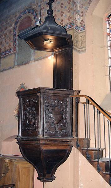 chaire à prêcher, vue générale