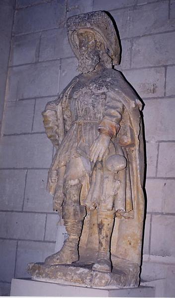 statue : saint Roch, vue générale