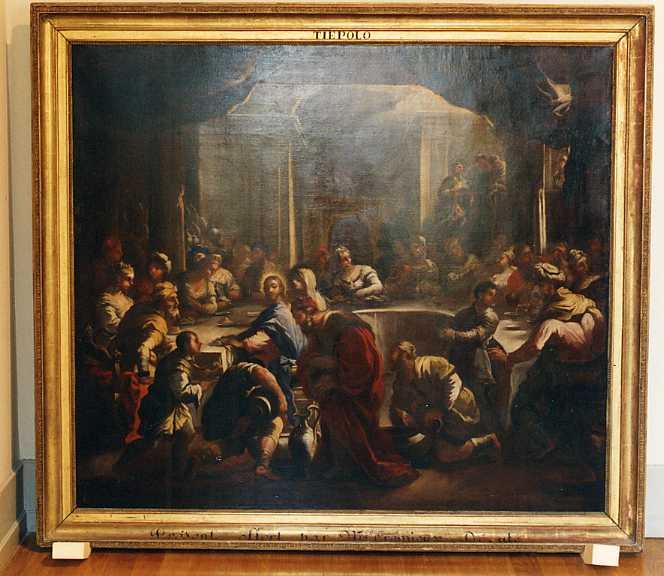 tableau : Noces de Cana, vue générale