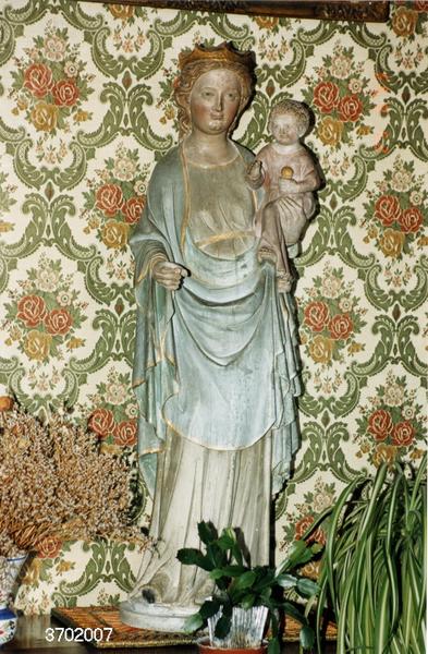 statue : Vierge à l'Enfant, vue générale