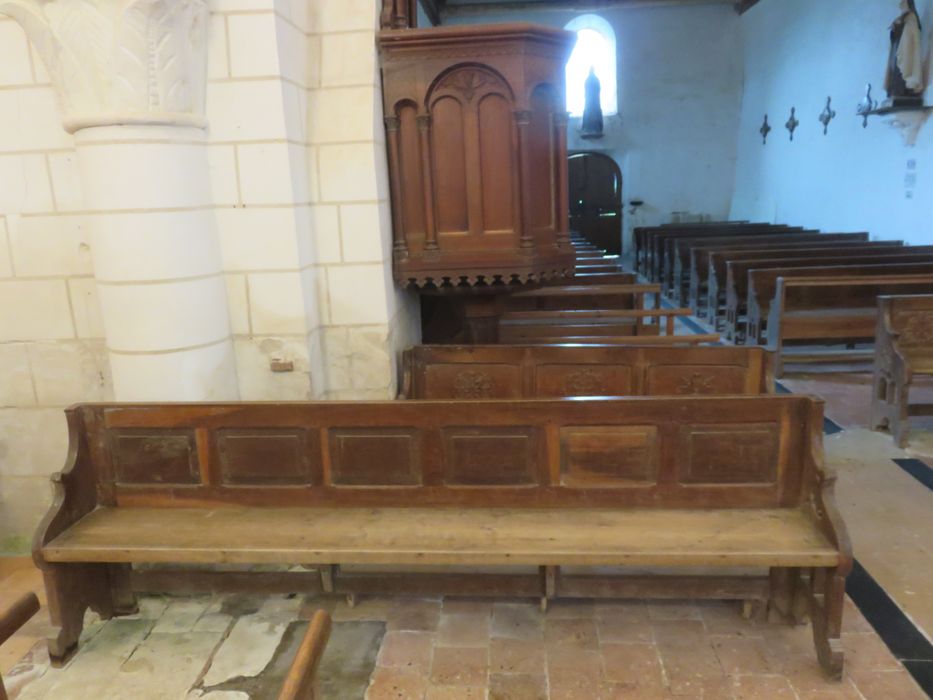 banc d'église