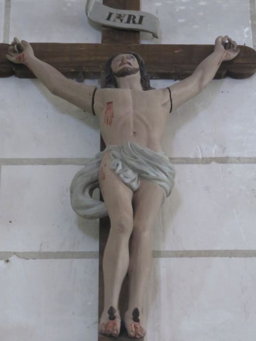 statue : Christ en croix (Christ de chaire)