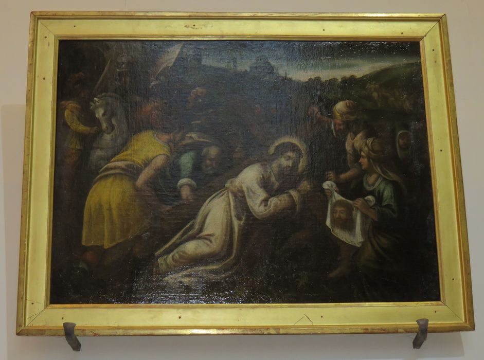 tableau : Jésus et sainte Véronique