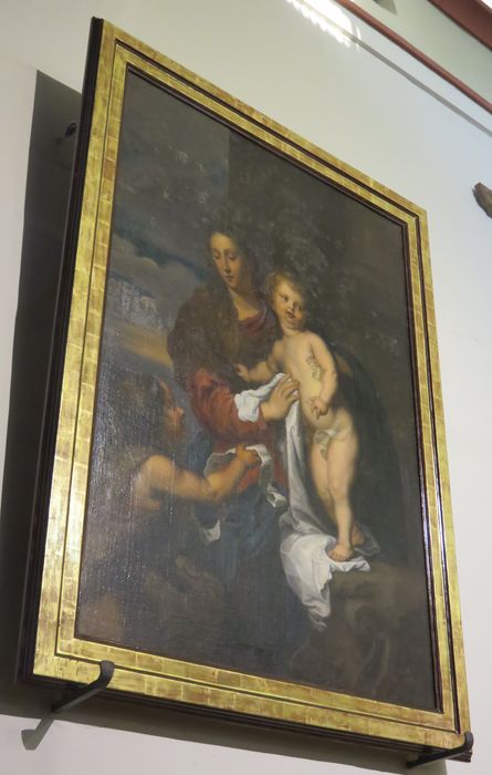 Tableau : Vierge à l'Enfant avec saint Jean-Baptiste