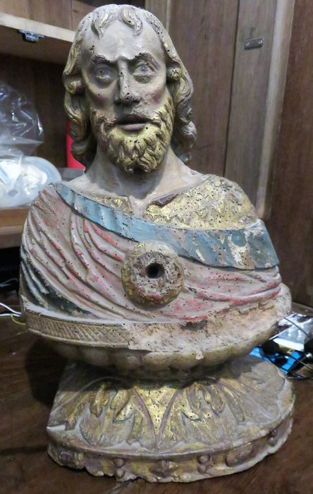 buste-reliquaire - © Ministère de la Culture (France), Conservation des antiquités et des objets d'art de l'Indre-et-Loire, tous droits réservés 