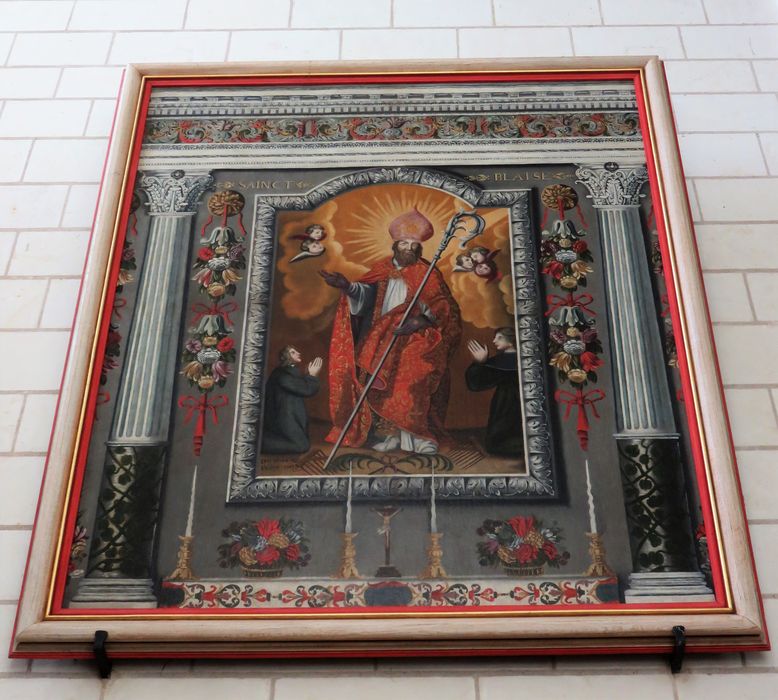 tableau : saint Blaise