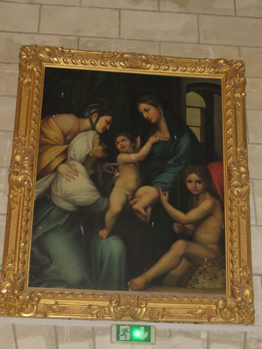 tableau : La Vierge, l'Enfant Jésus, sainte Elisabeth et saint Jean