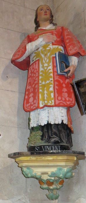 Statue : saint Vincent