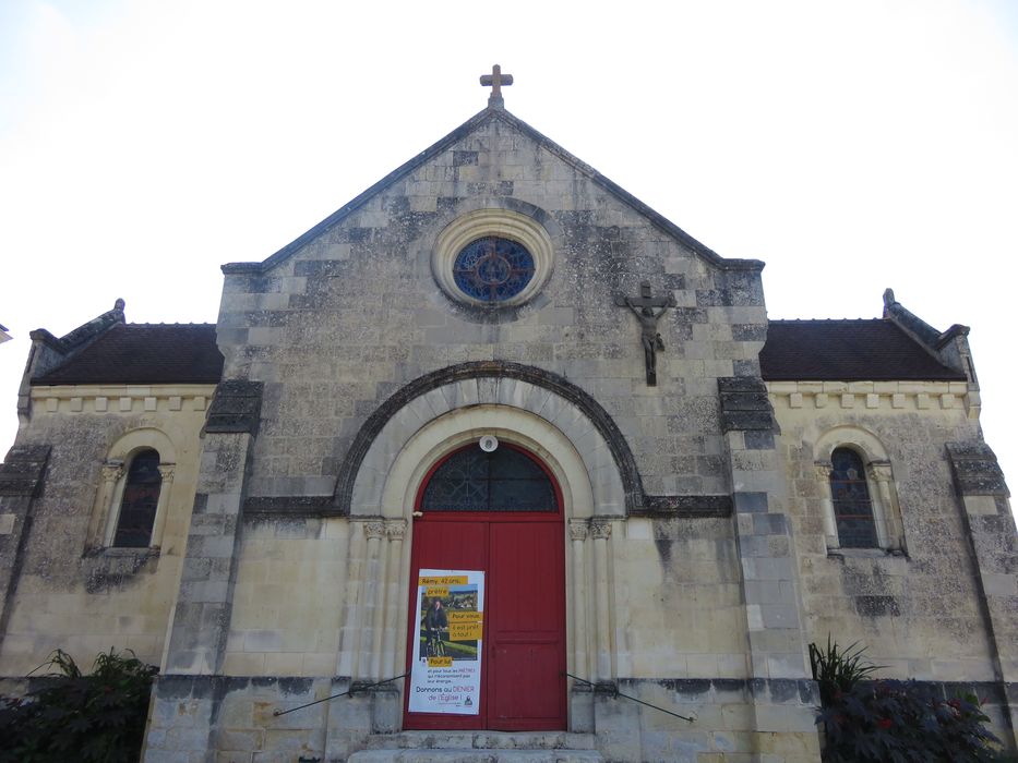 Eglise Saint-Martin, façade occidentale