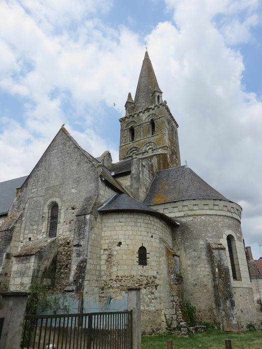 Eglise Saint-Laurent, chevet, vue générale