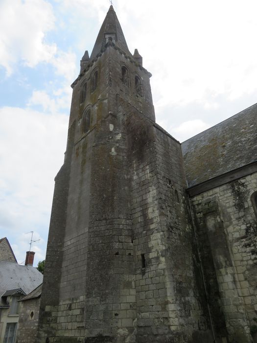 Eglise Saint-Laurent, clocher, vue générale