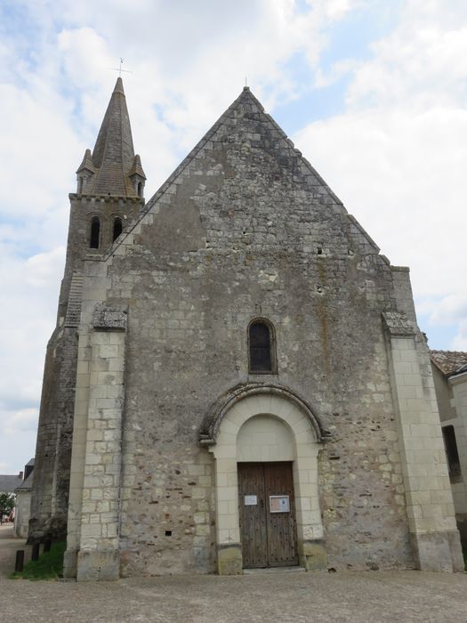 Eglise Saint-Laurent, façade Ouest