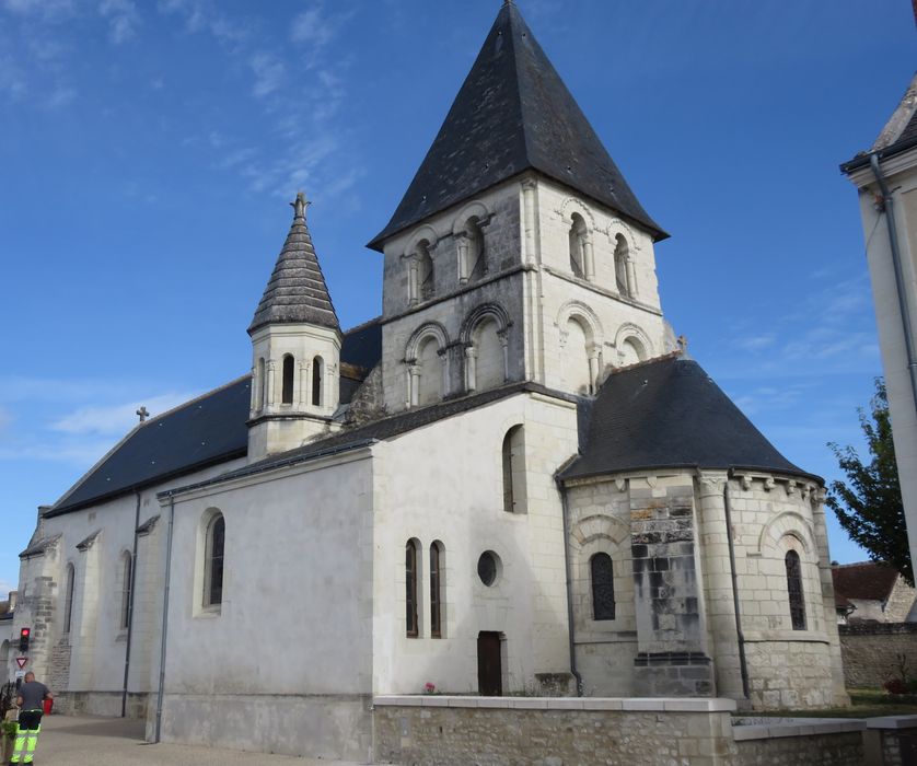 Eglise Saint-Avant, chevet, vue générale