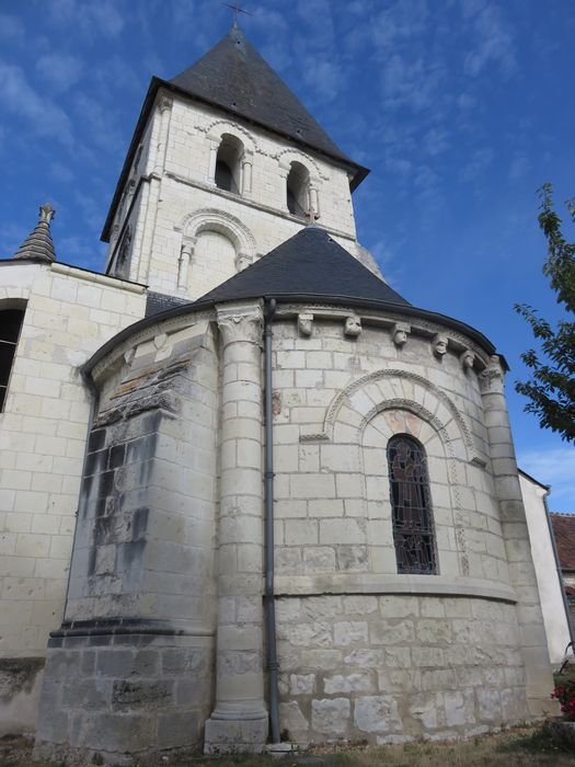 Eglise Saint-Avant, chevet, vue générale