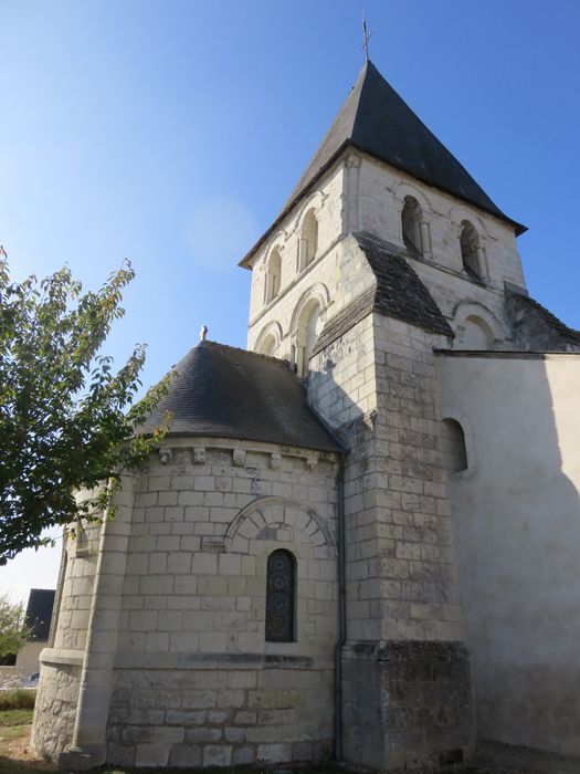 Eglise Saint-Avant, chevet, vue générale