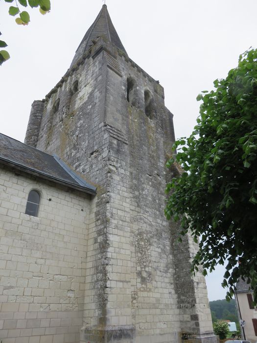 Eglise Saint-Rémi, clocher, vue générale