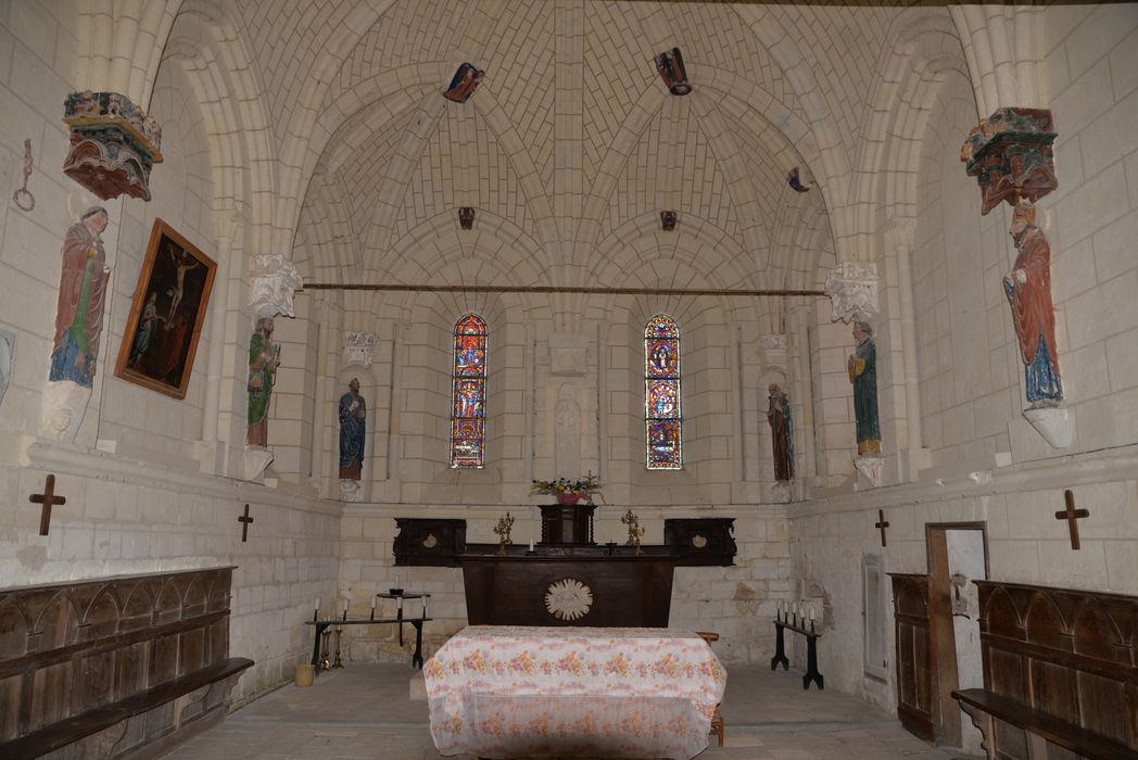 Eglise  Notre-Dame, choeur, vue générale