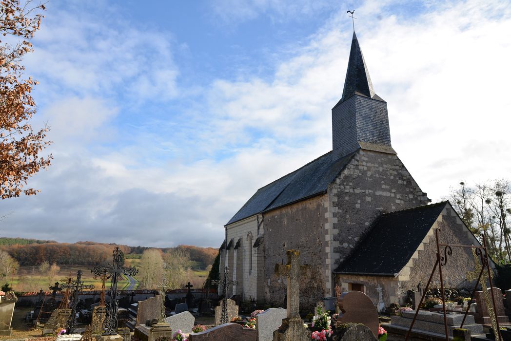 Eglise  Notre-Dame, ensemble nord-ouest, vue générale