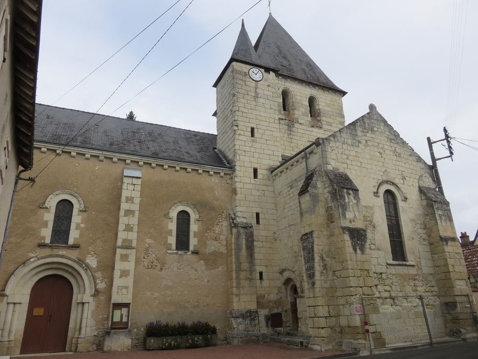 Eglise  Saint-Marcellin, façade latérale sud, vue générale