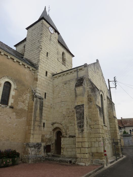 Eglise  Saint-Marcellin, façade latérale sud, vue partielle