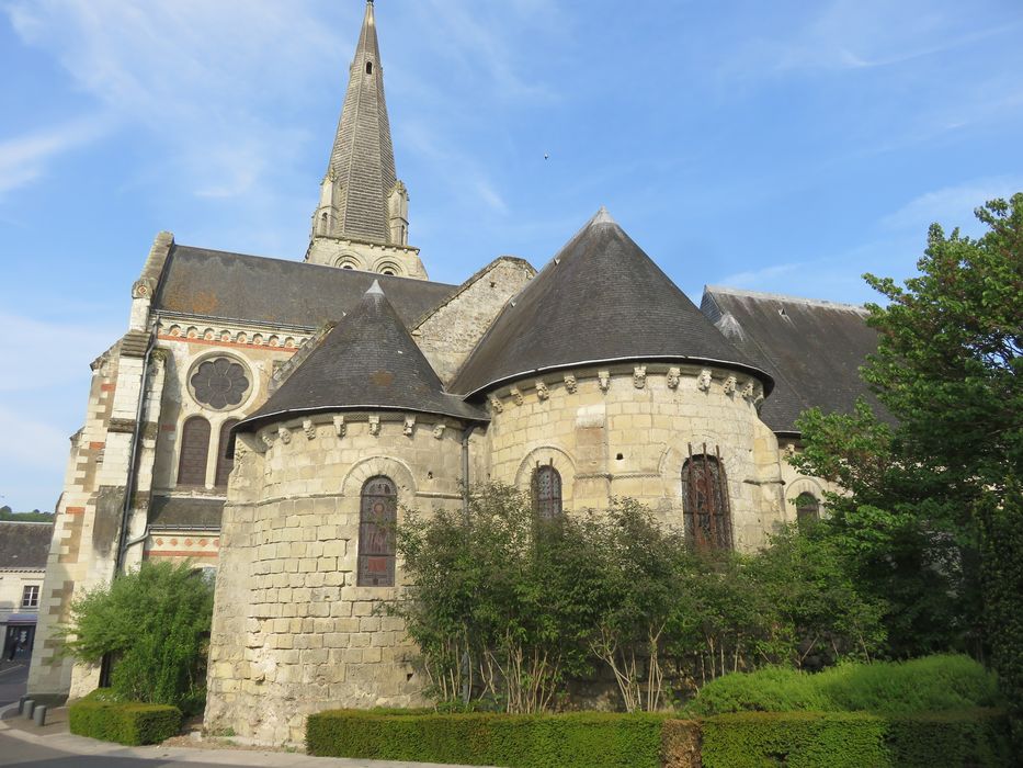 Eglise  Saint-Jean-Baptiste, chevet