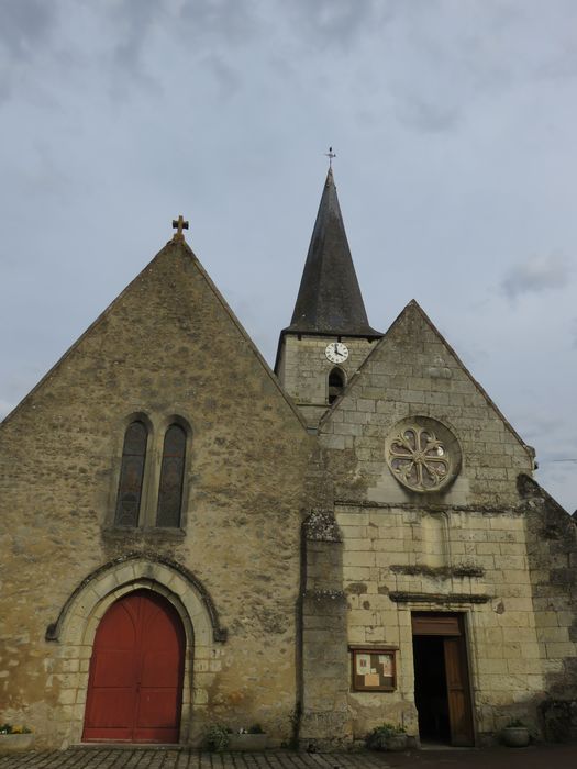 Eglise Saint-Martin, façade occidentale