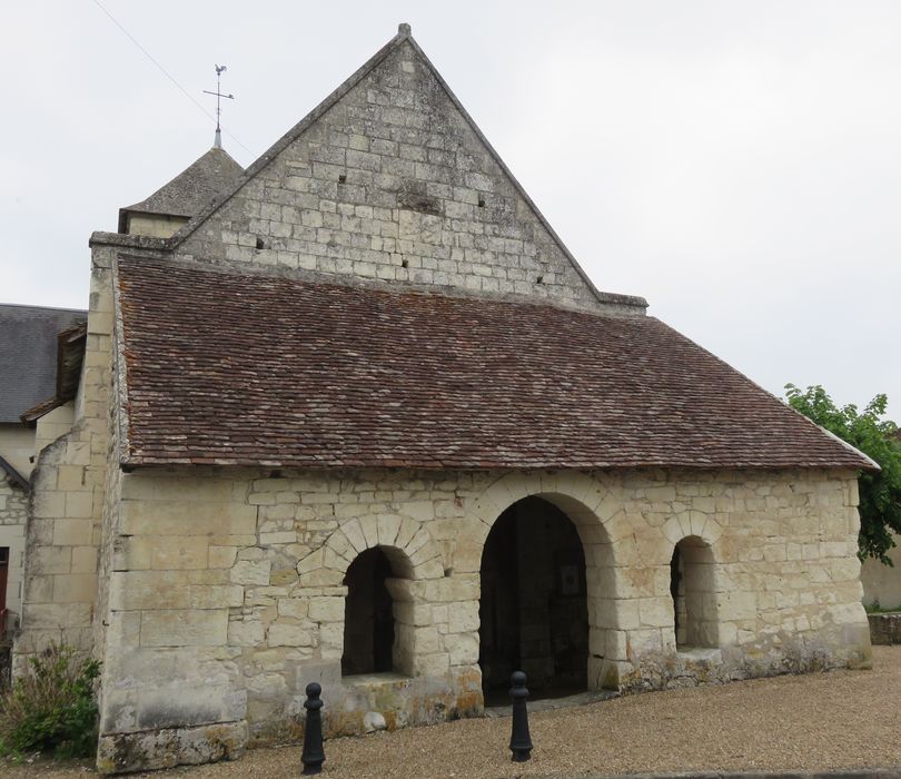 Eglise  Saint-Martin, façade occidentale, vue générale