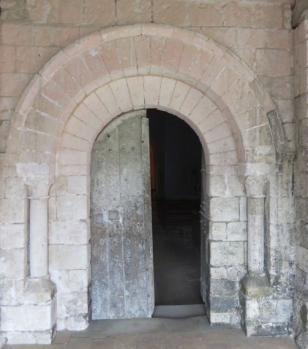 Eglise  Saint-Martin, portail occidental, vue générale