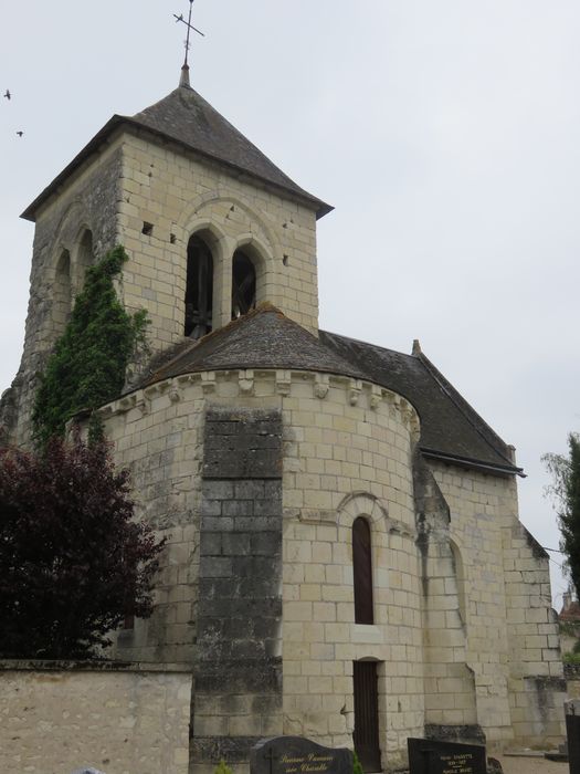 Eglise  Saint-Martin, chevet, vue générale