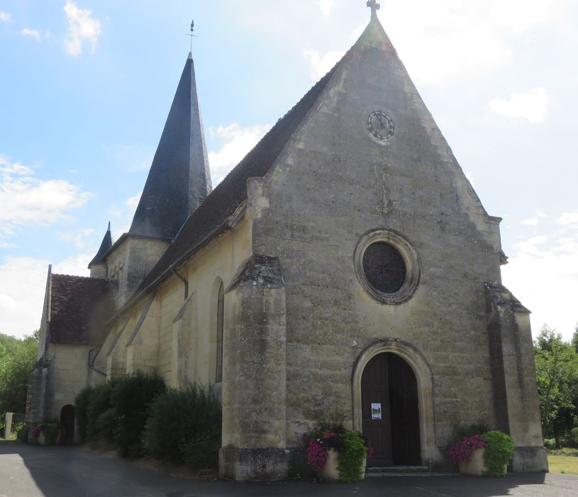 Eglise  Saint-Pierre, ensemble nord-ouest, vue générale