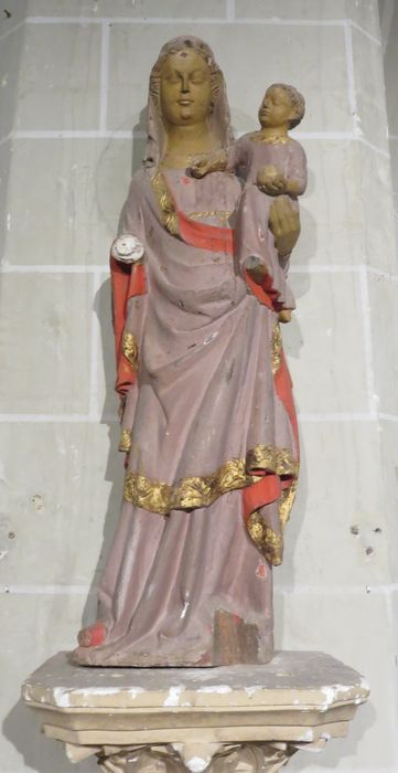 statue : Vierge à l'Enfant