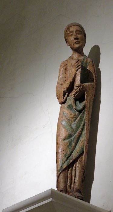 statue : Saint Jean - © Ministère de la Culture (France), Conservation des antiquités et des objets d'art de l'Indre-et-Loire, tous droits réservés