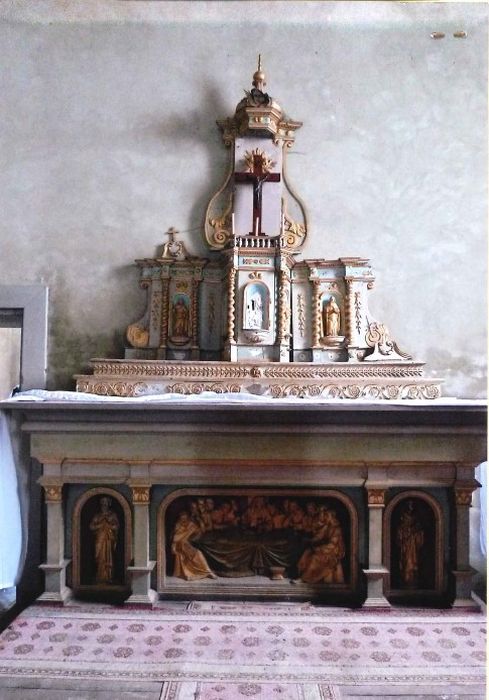 tabernacle - © Ministère de la Culture (France), Conservation des antiquités et des objets d'art de l'Indre-et-Loire, tous droits réservés 