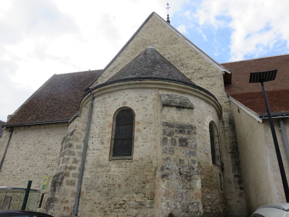 Eglise  Saint-Vincent, chevet, vue générale