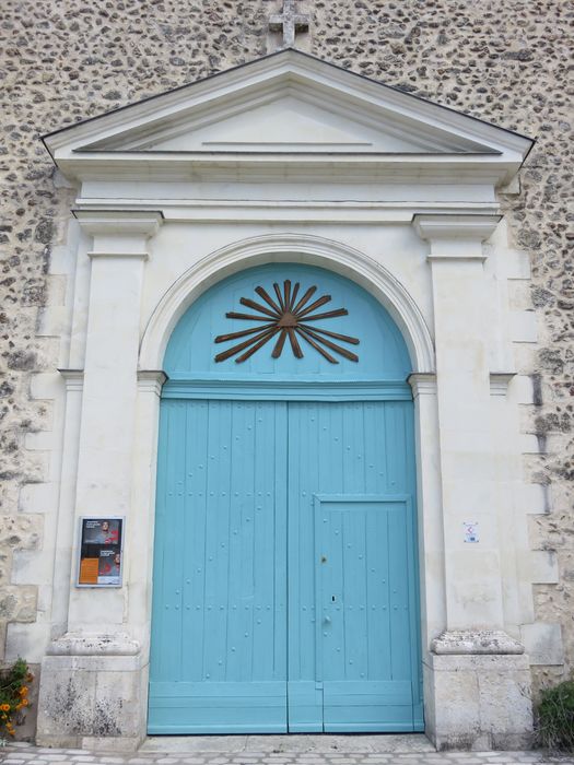 Eglise  Saint-Vincent, portail occidental