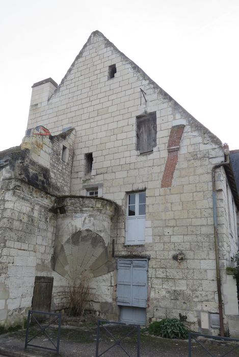 Maison dite du Prieur : Pignon est, vue générale