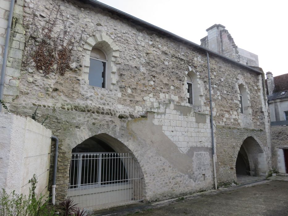 Bâtiment dit Maison des Templiers : Façade nord, vue partielle