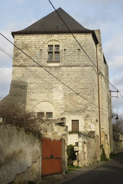 Tour Chevalot (ou Chevaleau) : Façade ouest, vue générale