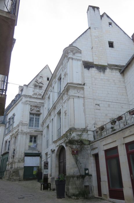 Maison dite de la Chancellerie : Façade sur rue, vue générale