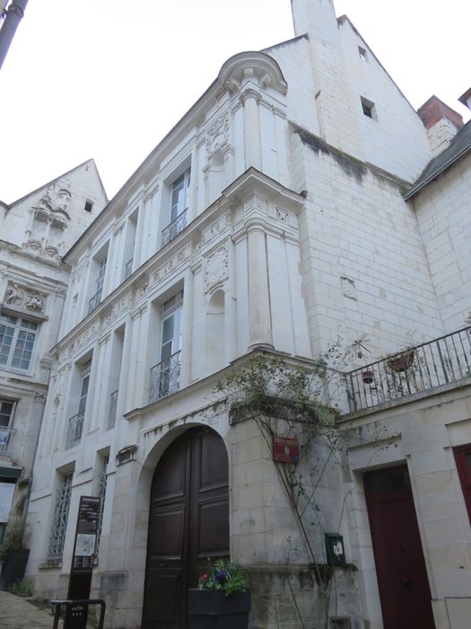 Maison dite de la Chancellerie : Façade sur rue, vue générale