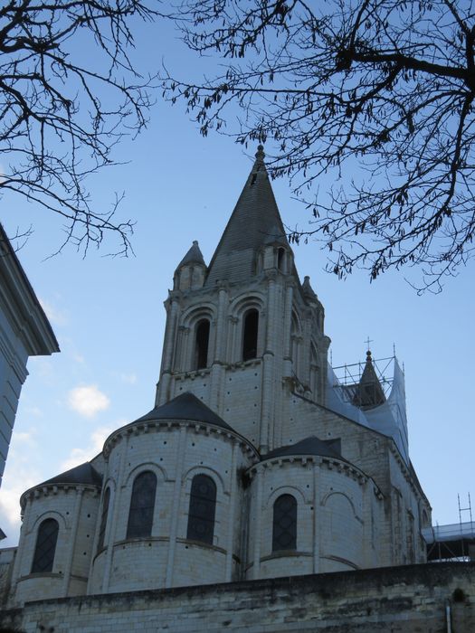 Ancienne collégiale Saint-Ours : Chevet, vue générale